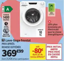 Conforama Lave-linge frontal offre