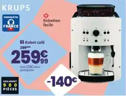 Conforama Robot café offre