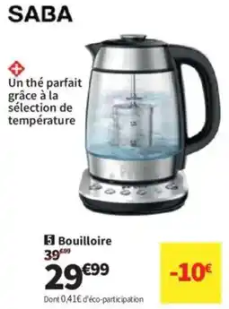 Conforama SABA Bouilloire offre