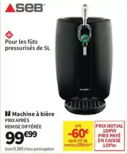Conforama Machine à bière offre