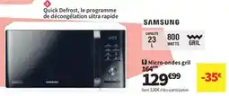 Conforama Micro-ondes gril offre