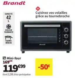 Conforama Brandt Mini-four offre
