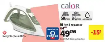 Conforama Calor Fer à repasser offre