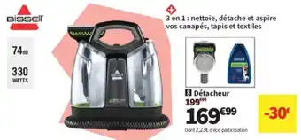 Conforama Bissell Détacheur offre