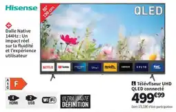 Conforama Hisense Télévfiseur UHD QLED connecté offre