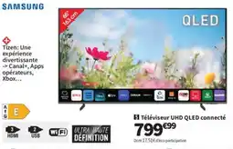 Conforama Samsung Téléviseur UHD QLED connecté offre