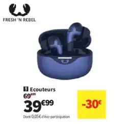 Conforama Fresh 'n Rebel Ecouteurs offre