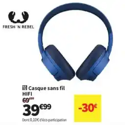 Conforama Fresh 'n Rebel Casque sans fil HIFI offre