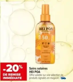 Carrefour HEI POA Soins solaires offre