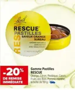 Carrefour RESCUE Gamme Pastilles offre