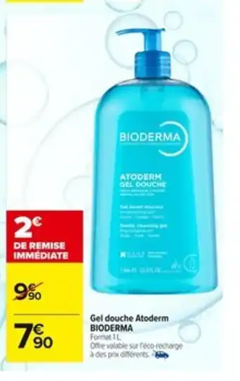 Carrefour BIODERMA Gel douche Atoderm offre