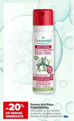 Carrefour PURESSENTIEL Gamme Anti-Pique offre