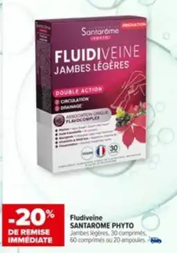 Carrefour SANTAROME PHYTO Fludiveine offre