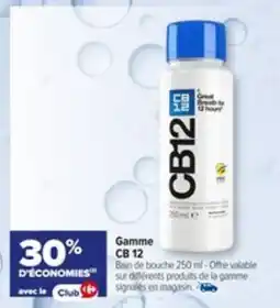 Carrefour CB 12 Gamme offre