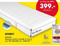 Möbel Martin Matelas offre
