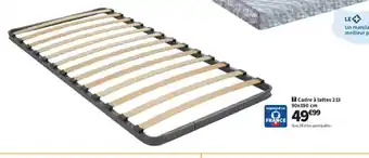 Conforama Cadre à lattes offre