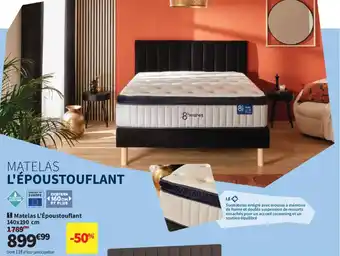 Conforama Matelas L'Époustouflant offre