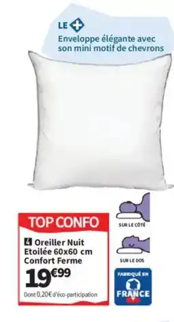 Conforama Oreiller Nuit Etoilée offre