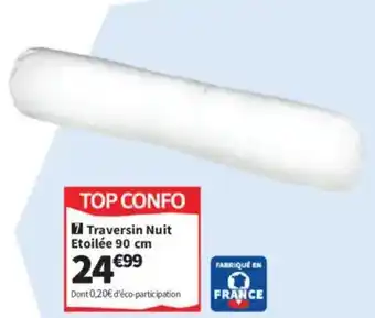 Conforama Traversin Nuit Etoilée offre