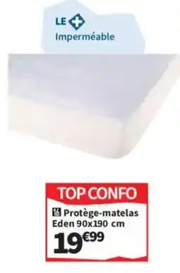 Conforama Protège-matelas Eden offre