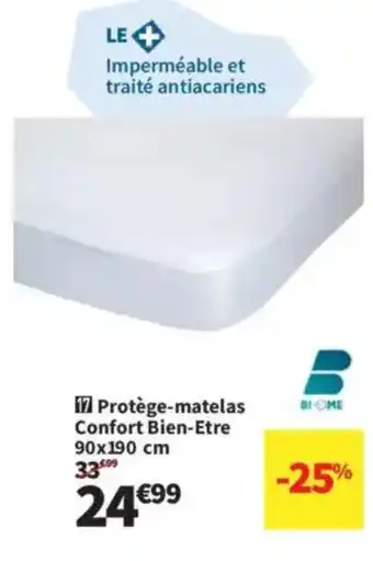 Conforama Protège-matelas Confort Bien-Etre offre