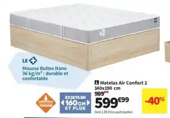 Conforama Matelas Air Confort 2 offre