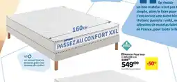 Conforama Matelas Papa loup offre