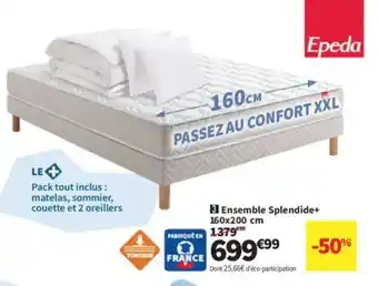 Conforama Ensemble Splendide offre