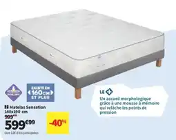 Conforama Matelas Sensation offre