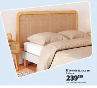 Conforama Tête de lit Sahara offre