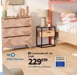 Conforama Commode Lusk offre