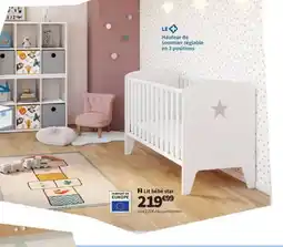 Conforama Lit bébé star offre