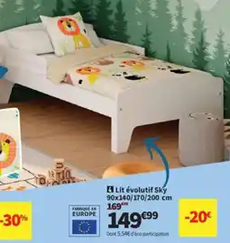 Conforama Lit évolutif Ský offre