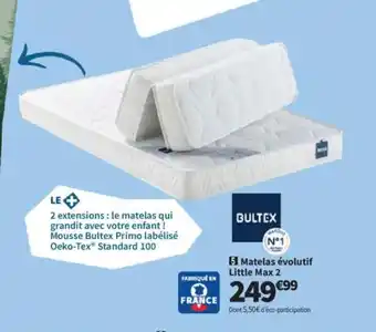 Conforama Matelas évolutif Little Max 2 offre