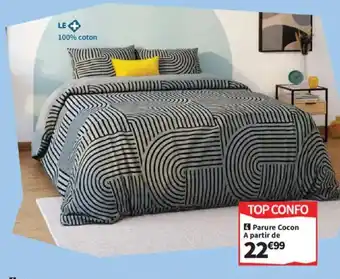 Conforama Parure Cocon offre