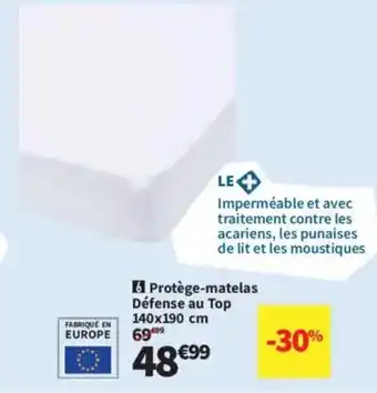 Conforama Protège-matelas Défense au Top offre