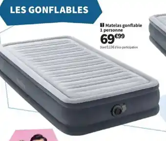 Conforama Matelas gonflable offre