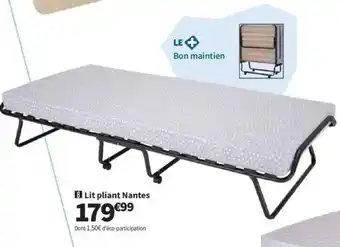 Conforama Lit pliant Nantes offre