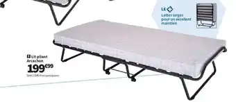 Conforama Lit pliant Arcachon offre