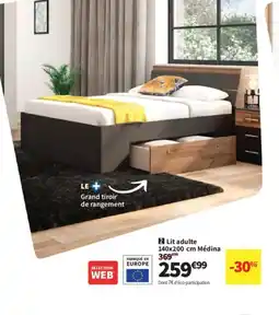 Conforama Lit adulte offre