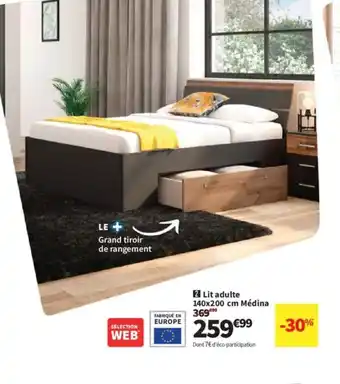 Conforama Lit adulte offre