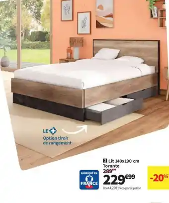 Conforama Lit Toronto offre