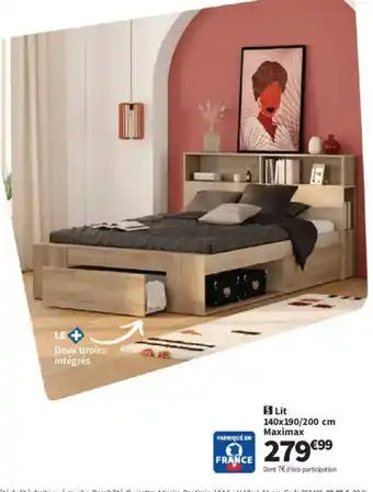 Conforama Lit Maximax offre