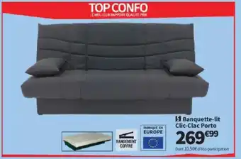 Banquette-lit Clic-Clac Porto