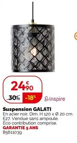 Weldom GALATI Suspension offre