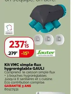 Weldom Kit vms simple flux offre
