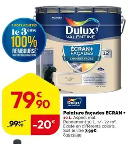 Weldom DULUX Peinture façades offre