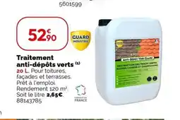 Weldom Traitement anti-dépôts verts offre