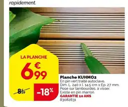 Weldom Planche offre