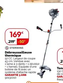 Weldom Débroussailleuse thermique offre
